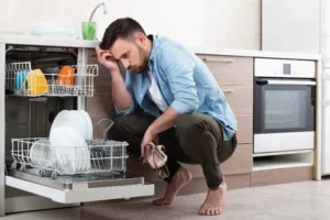 دلیل روشن شدن ماشین ظرفشویی چیست؟